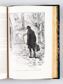 [ plusieurs titres reliés en un volume ] Mademoiselle Jaufre. Illustrations d'après les aquarelles de Laurent-Desrousseaux - Les Demi-Vierges. ...