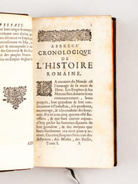 Histoire Romaine, divisée en huit tomes (8 Tomes - Complet) Contenant généralement tout ce qui s'est passé depuis la Fondation de Rome, sous les Rois, les Consuls, les Tribuns Militaires, les Decemvirs, & sous les Empereurs tant d'Orient que d'Occident, jusques à l'Empereur d'aujourd'huy