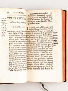 Histoire Romaine, divisée en huit tomes (8 Tomes - Complet) Contenant généralement tout ce qui s'est passé depuis la Fondation de Rome, sous les Rois, les Consuls, les Tribuns Militaires, les Decemvirs, & sous les Empereurs tant d'Orient que d'Occident, jusques à l'Empereur d'aujourd'huy
