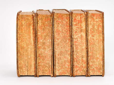 Abrégé Chronologique de l'Histoire Sacrée et Profane (4 Tomes en 5 Volumes - Complet) De tous les Ages & de tous les Siècles, du Monde, de Rome, de ...
