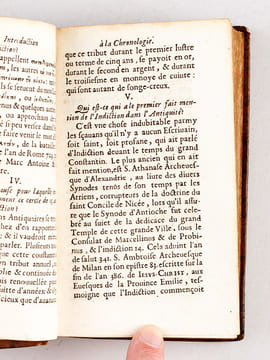 Abrégé Chronologique de l'Histoire Sacrée et Profane (4 Tomes en 5 Volumes - Complet) De tous les Ages & de tous les Siècles, du Monde, de Rome, de ...