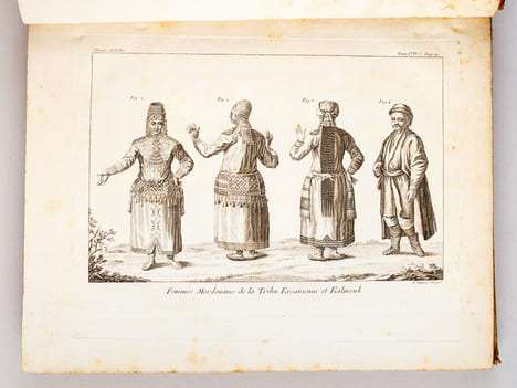 Voyages de M. P. S. Pallas, en différentes Provinces de l'Empire de Russie, et dans l'Asie Septentrionale (5 Tomes et Atlas - Complet) [ Edition ...