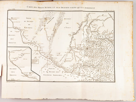Voyages de M. P. S. Pallas, en différentes Provinces de l'Empire de Russie, et dans l'Asie Septentrionale (5 Tomes et Atlas - Complet) [ Edition ...