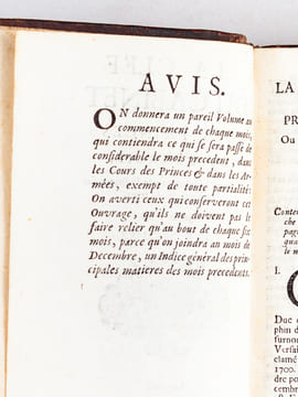 La Clef du Cabinet des Princes de l'Europe, Ou Recuëil Historique & Politique sur les matières du tems. Tome Premier. Juillet 1704 - Aoust 1704 - ...