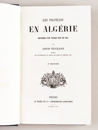 Les Français en Algérie. Souvenirs d'un Voyage fait en 1841