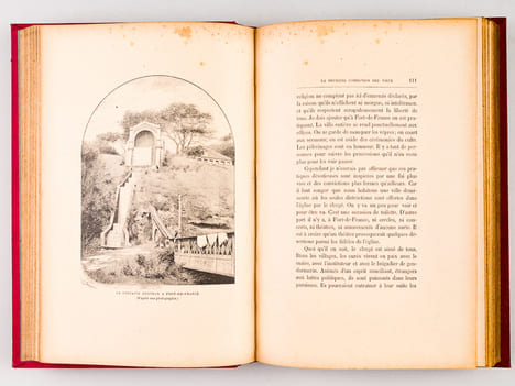 Trois ans à La Martinique. Etudes de moeurs - Paysages et Croquis - Profils et portraits. GARAUD, Louis