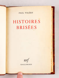 Histoires brisées [ Edition originale ]