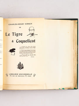 Le Tigre et Coquelicot [ Edition originale ]. HIRSCH, Charles-Henry