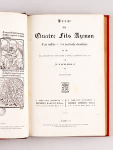 Histoire des Quatre Fils Aymon, Très Nobles très vaillants chevaliers (2 Parties - Complet)