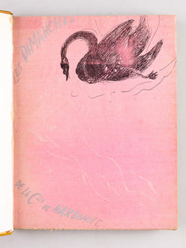 Les Dimanches de la Comtesse de Narbonne. FELLOWES, Daisy ; VERTES, Marcel ; [ DECAZES DE GLUCKSBERG, Marguerite ]