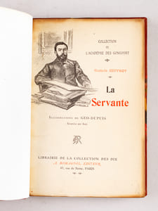 La Servante [ Edition originale ]