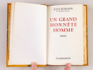 Un Grand Honnête Homme [ Edition originale ]. ROMAINS, Jules