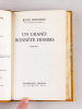 Un Grand Honnête Homme [ Edition originale ]. ROMAINS, Jules