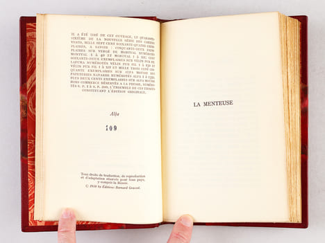 La Menteuse suivi de Les Gracques. GIRAUDOUX, Jean