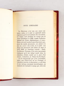 La Menteuse suivi de Les Gracques. GIRAUDOUX, Jean