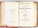 Conférences de l'Odéon. Les Epoques du Théâtre Français (1636-1850) [ Edition originale ]. BRUNETIERE, Ferdinand
