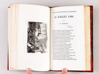 Oeuvres de Barthélémy et Méry (2 Tomes - Complet) Tome I : Oeuvres de Barthélemy. Napoléon en Egypte. Waterloo. Le Fils de l'Homme. Les Douze Journées ; Tome II : Némésis