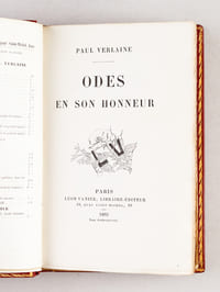 Odes en son honneur [ Edition original ] [ Avec : ] Bonheur