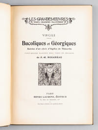Bucoliques et Géorgiques. Suivies d'un choix d'Idylles de Théocrite