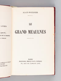 Le Grand Meaulnes