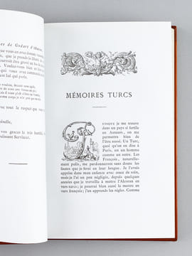 Contes de Godard d'Aucourt, Fermier Général. Mémoires Turcs. GODARD D'AUCOURT