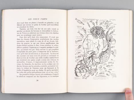 Les Dieux Verts. Nouvelle mythologie écrite en langue verte [ Edition originale - Livre dédicacé par l'auteur ]. DEVAUX, Pierre
