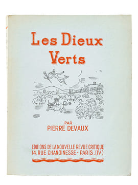 Les Dieux Verts. Nouvelle mythologie écrite en langue verte [ Edition originale - Livre dédicacé par l'auteur ]. DEVAUX, Pierre