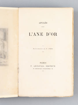L'Ane d'Or. APULEE
