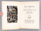 Les Satires de Juvénal [ exemplaire sur Canson une eau-forte originale de Pierre Noël ]. JUVENAL ; NOEL, Pierre