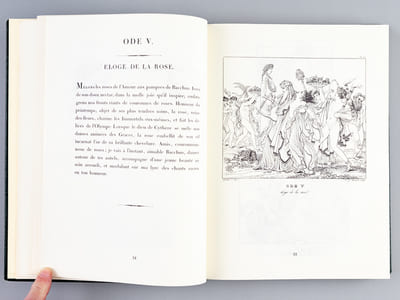 Anacréon, Recueil de Compositions dessinées par Girodet et gravées par M. Chatillon, son élève.