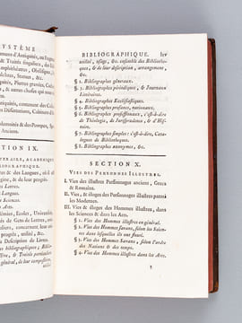 Bibliographie Instructive : ou Traité de la Connoissance des Livres rares et Singuliers. Volume de Théologie. DE BURE, Guillaume-François