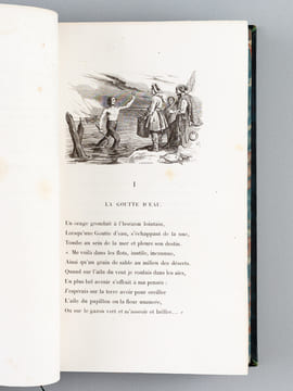 Fables de P. Lachambeaudie. Précédées d'une introduction par Pierre Leroux. LACHAMBEAUDIE, Pierre ; LEROUX, Pierre