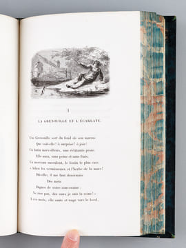 Fables de P. Lachambeaudie. Précédées d'une introduction par Pierre Leroux. LACHAMBEAUDIE, Pierre ; LEROUX, Pierre