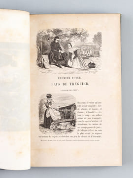 Le Foyer Breton, traditions populaires [ Edition originale ]. SOUVESTRE, Emile