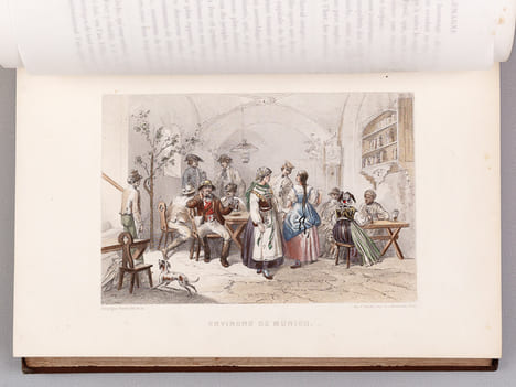 Voyage pittoresque en Allemagne. Partie Méridionale. MARMIER, Xavier