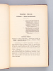 Le Mouvement Politique et Religieux à Villandraut pendant la Révolution (1789-1807) [ Edition originale ]. DUBOURG, Docteur Félix