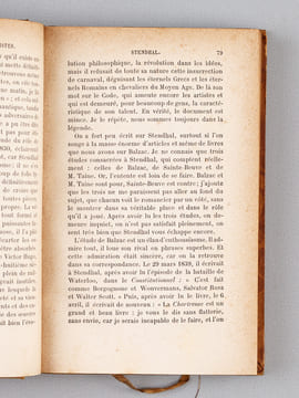 Les Romanciers naturalistes. Balzac - Stendhal - Gustave Flaubert - Edmond et Jules de Goncourt - Alphonse Daudet. Les romanciers contemporains [ ...