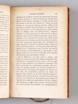 Les Romanciers naturalistes. Balzac - Stendhal - Gustave Flaubert - Edmond et Jules de Goncourt - Alphonse Daudet. Les romanciers contemporains [ ...