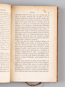 Les Romanciers naturalistes. Balzac - Stendhal - Gustave Flaubert - Edmond et Jules de Goncourt - Alphonse Daudet. Les romanciers contemporains [ ...