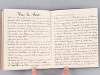 Manuscrit fin XIXe relatif à plusieurs communes (dont nombreuses communes de l'Essonne) : Livre de raison du P. Marchetti extrait de La maison d'un Bourgeois au XVIIIe siècle - Premiers Seigneurs de Pithiviers, par J. Devaux - Extrait d'une histoire inédite de Pithiviers au XVIIIe siècle par M. de la Brière - Mémoires sur l'élection de Pithiviers en 1698 ed. Herluison Orléans - Les châteaux de Ribeauvillé : Rappolstein- Girs erg. St Ulrich - Extrait des Archives de Ribeauvillé - N.D. de Dusenbach - Relation d'une Noce célébrée au château de Ribeauvillé XVIe siècle - Château d'Andlau - Rouffach - Schlestadt - Les trois Châteaux - Comte d'Andlau - Les Antiquités de la Ville, Comté et Chatelenie de Corbeil, de la recherche de Me Jean de la Barre cy-devant Prévost de Corbeil ed. 1647 - Pancarte du Chastelet représentant l'étendu et le ressort de la Chastellenie de Corbeil - Les Comtes de Corbeil : Hémon, Bouchard, Maugis, Guillaume, Regnault, Bouchart II, Oddes, Hugues du Puisset, etc... - Fontenay-le-Vicomte [ extrait de l'Histoire du Diocèse de Paris par l'abbé Lebeuf ] - Mennecy - Villabé - Ormoy - La Norville - Leudeville - Ver-le-Grand - Ver-le-Petit - La Saussaie - Escharcon - Avrinville - La Honville
