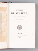 Oeuvres de Molière (9 Tomes - Complet) [ Exemplaire sur grand papier vélin avec les figures avant la lettre - Reliure signée de Purgold ]. MOLIERE