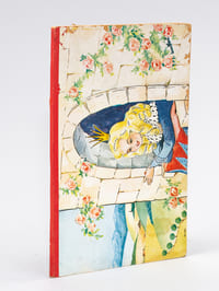 Livre "pop-up" sans titre ni légende : la princesse dans son château accueille son prince (4 tableaux mobiles)