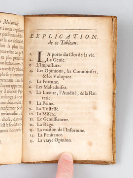 Le Tableau de Cébès, Ou il est Traité de la manière de parvenir à la Felicité naturelle. CEBES de Thèbes ; [ BOILEAU, Gilles, VENIUS, Othon ; VAENIUS, ...