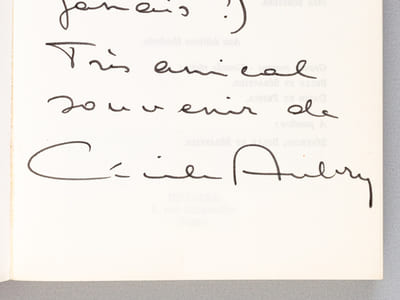 Je n'avais pas pensé à toi [ Livre dédicacé par l'auteur ]
