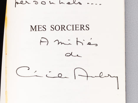 Mes sorciers [ Livre dédicacé par l'auteur ]. AUBRY, Cécile