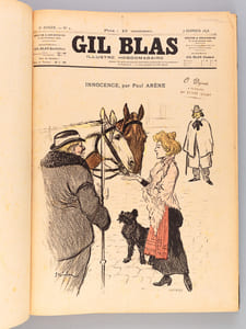 Gil Blas. Illustré hebdomadaire (Année 1898 complète - 8e Année - : 52 numéros du n° 1 du 7 janvier 1898 au n° 52 du 30 décembre 1898)
