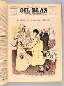 Gil Blas. Illustré hebdomadaire (Année 1898 complète - 8e Année - : 52 numéros du n° 1 du 7 janvier 1898 au n° 52 du 30 décembre 1898)