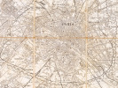 Carte topographique des environs de Paris. MAIRE, N.