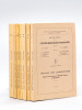 Bulletin de la Station Biologique d'Arcachon. Travaux des Laboratoires. Institut Universitaire de Biologie Marine de Bordeaux (8 Volumes) Travaux 1969 ...