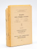 Bulletin de la Station Biologique d'Arcachon. Comptes-Rendus Administratifs (15 numéros)  Comptes-Rendus Administratifs pour les années 1966-67-68 ; ...